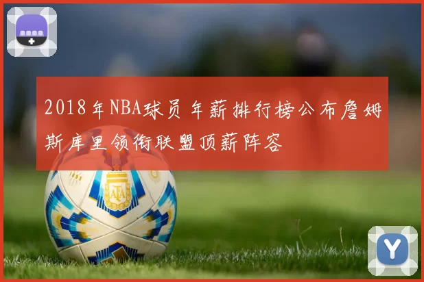 2018年NBA球员年薪排行榜公布詹姆斯库里领衔联盟顶薪阵容