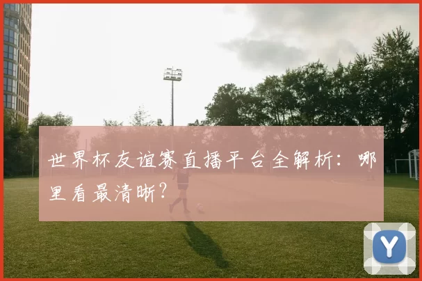 世界杯友谊赛直播平台全解析：哪里看最清晰？